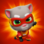 descargar talking tom hero dash mod apk para android